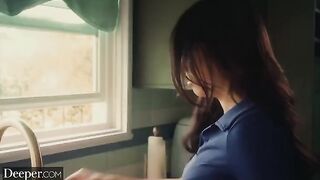 College girl Kylie fucked hard by her tutor in deeper style