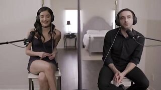 Emily Willis gets fucked deep by a huge cock in an unscripted scene