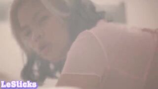 Hot Asian teen gets her pussy filled with sticky cum