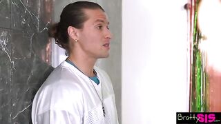 Lulu Chu wants to taste stepbrother's cum, and she'll do anything to get it