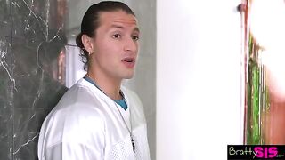 Lulu Chu wants to taste stepbrother's cum, and she'll do anything to get it