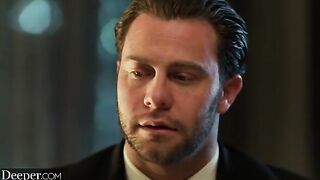 The man fucked a girl with big natural boobs hard
