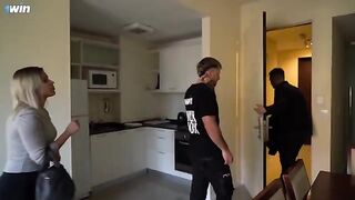 The girl tastes the houses with her ass - intense anal sex