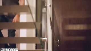 Lauren, a housewife with an anal obsession, indulges in her passion for BBC in a steamy scene