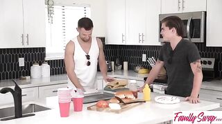 Lexi Luna’s pussy is a whirlwind, she sucks and swallows cum
