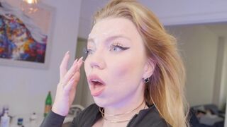 My tiny pussy made him cum three times, with one on my face