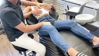 Those are my DOCTOR BOOBS, not my dentist!!! Hot hospital roleplay action!