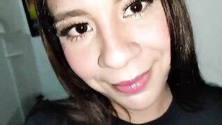 Latina stepsis from Colombia gets fucked by her stepson in a 5-star hotel room