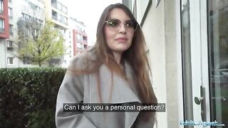 A hot babysitter was picked up by the Public Agent for a steamy encounter