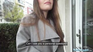 A hot babysitter was picked up by the Public Agent for a steamy encounter