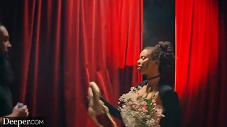 Burlesque dancer Kira gets creampied at a deeper, more sensual afterparty