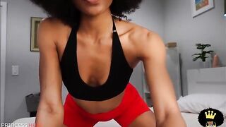 Step mom caught you jerking off, finishes with a bang in a steamy JOI scene