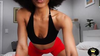 Step mom caught you jerking off, finishes with a bang in a steamy JOI scene