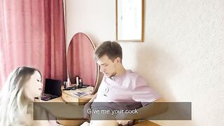 Before the party, I had sex and got a CREAMPIE, just like Polly Dollie’s thrill