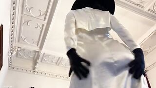 The tall and sexy Lady Dimitrescu is a Resident Evil parody icon