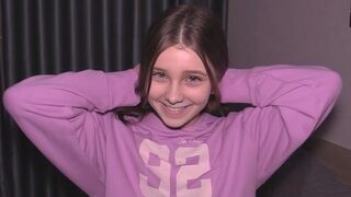 The sluttiest 18yo teen gets her hole stretched hard