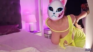 The hot busty babe came for a roleplay, but things got incredibly intense!