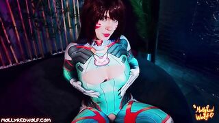 Overwatch NERF THIS ASS Dva - SweetDarling - 18 years old vibe