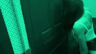 Fucked my roommate in the toilet bar, it was a wild encounter