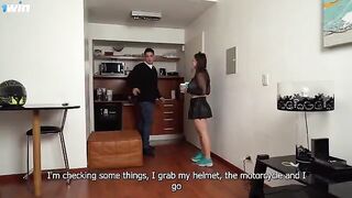 Aglaia Spicy delivers her ass at her best friend's house in anal creampie action