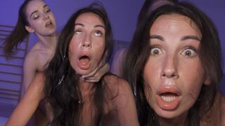 Submissive teen gets her brains fucked out and cummed