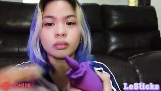 A naughty Filipino girl played with her pussy using a Sohimi Rose vibrator