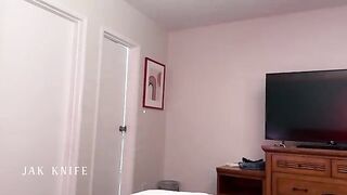 The best friend's mom offered her bed to a guy for the night