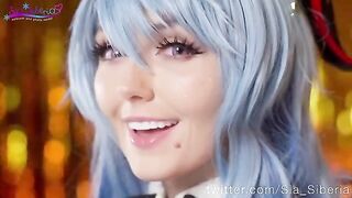 Cosplay Christmas with sweet Sia Siberia and her favorite dildo
