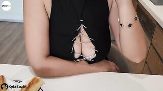 The girl is looking for excuses to get fucked again
