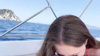 A girl cheated on her guy with his friend on a yacht adventure