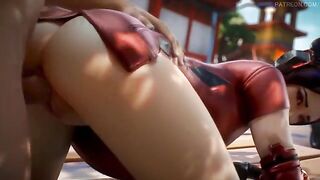 4K Fortnite Porn Compilation 4 with the hottest beauties