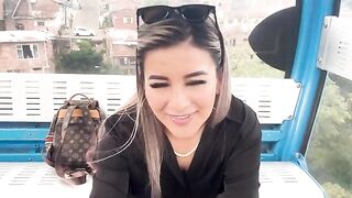 I had sex with my stepbrother's friend while riding the cable car in the city