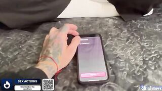 The guy persuaded the girl to have sex by the app