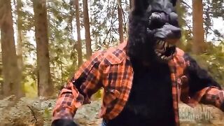 After making a date, a girl turned into a wolf and got creampie