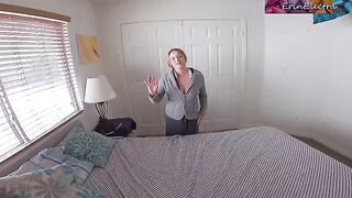 Stepmom caught me stealing her panties, now I fuck her