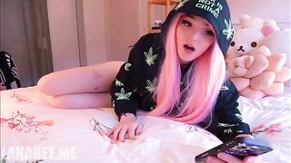 Found step mom's porn and stole her pink panties, a taboo fantasy unfolding