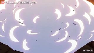 Cartoon Gangbang with Monsters and Furry Anime