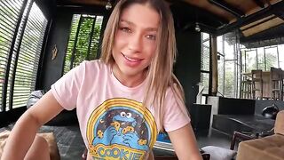 A sexy student gave the teacher a lesson in passion