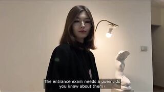 Instead of studying, the classmate would rather explore other ways to keep warm
