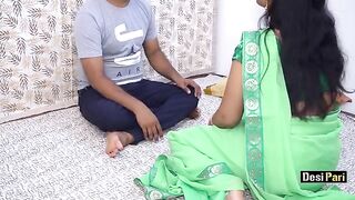Bhabhi was fucked by her devar with intense passion before marriage