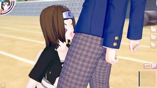 3DCG erotic anime video featuring Big Tits Naruto Rin Nohara - Pornoo