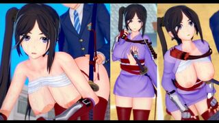 Game Koikatsu! ]Fuck huge tits DanMachi Yamato Mikoto's 3D porn
