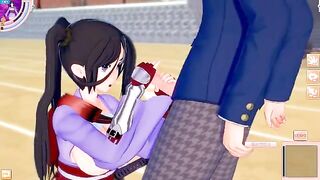 Game Koikatsu! ]Fuck huge tits DanMachi Yamato Mikoto's 3D porn