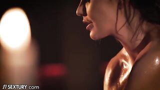 Hot oily lesbian sex with Tina Kay and Lilu Moon on 21 Sextury