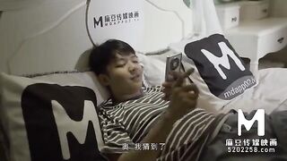 A Chinese college student's sexual life is quite active, he enjoys intimate moments with his partner