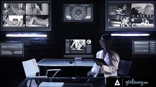 Girlsway's Squirting Challenge with Adriana Chechik and Alexis Fawx