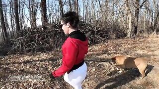Wife’s big ass in transparent yoga pants is too much to handle