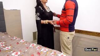 Desi Pari gets her pussy smashed by step-cousin with raw Hindi talk