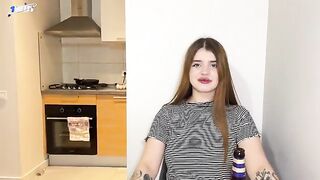 A girl with a hole is being fucked by her sexy neighbor