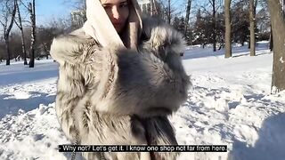 I walked the dog and fucked a hot slut in doggy style, it was rough
